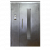 Дверь металлическая подъездная (ДМУ) с остеклением